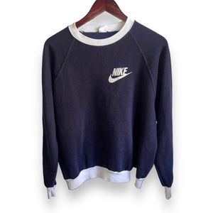 Vintage Nike Sportwear Sweatshirt  Women’s XL Blue Made In USA